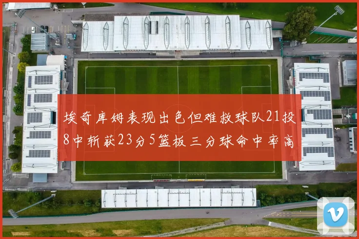 埃奇库姆表现出色但难救球队21投8中斩获23分5篮板三分球命中率高达45